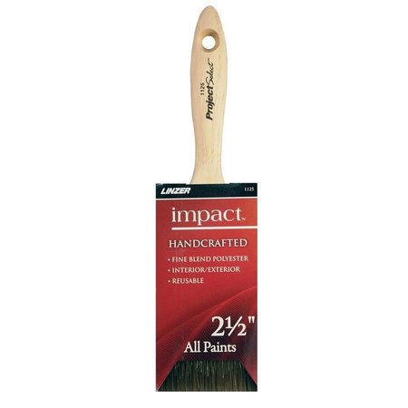 LINZER Brush Varnish Wall Poly 2.5In 1125N-2.5